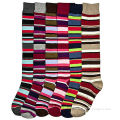 hot sale girl dress stripe sock